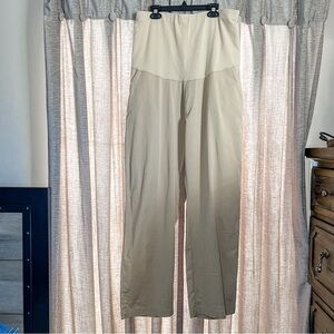 Gap Maternity Over Belly Khaki Pants Size Large